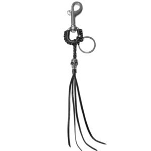 Key Chain with Skull Accessory