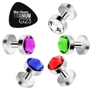Jeweled G23 Titanium Skin Divers