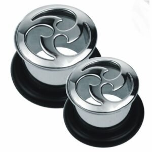 Single Flare Surgical Steel Sling Blade Plug With O Ring Stopper