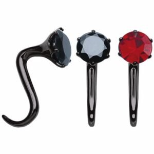 Surgical Steel Black PVD Hole Expander  - 4.5mm