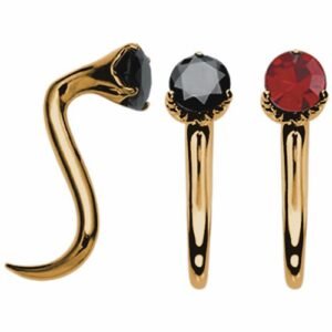 8GA - Surgical Steel Gold PVD Hole Expander