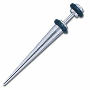 16GA Surgical Steel Straight Spike Un-Plug
