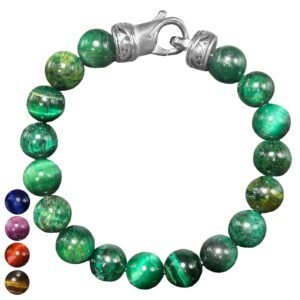 Natural Stone Big Beaded Bracelet
