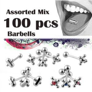 100pcs PCK - 14GA - Surgical Steel Twister Package