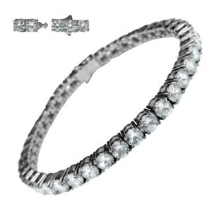 Stainless Steel Tennis Bracelet