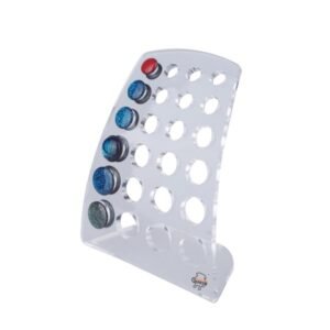 Acrylic Shelf Display for Larger Plugs With 24 Inserts