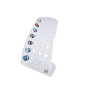 Acrylic Shelf Display for Plugs With 28 Inserts