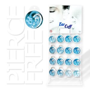 Pierce Free No-Hole Earcuff Display - 96 pcs.