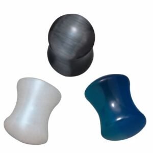 Cat Eye Stone Plug - 10mm - (3/8")