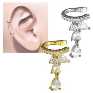 Fashion Dangly Jeweled Earcuff
