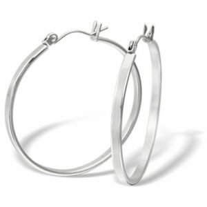Stainless Steel Hoop Earrings