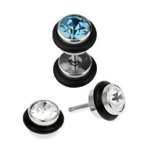 Stainless Steel Double Stone Screw On Plug