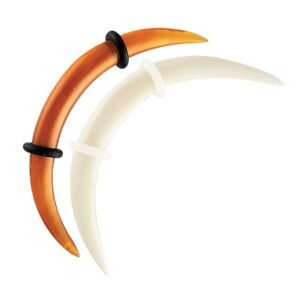 6GA. Natural Horn & Bone Hole Expander