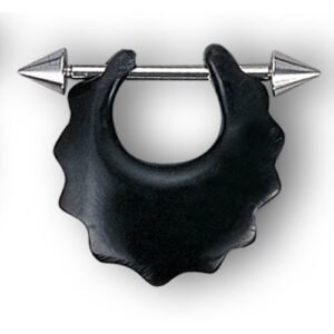KRU-8 Stainless Steel and Bone Ear Plug