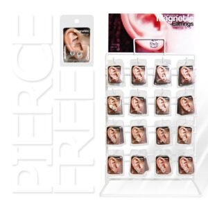 Full Dissplay Of 96 Pairs  Magnetic Ear Studs-- Comes with an Assortment of Sizes