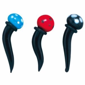 Mushroom Glass Hole Expander 6.5mm - (2GA)