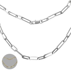 Stainless Steel Paperclip Chain 20mm