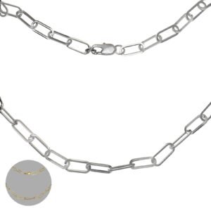 Stainless Steel Paperclip Chain