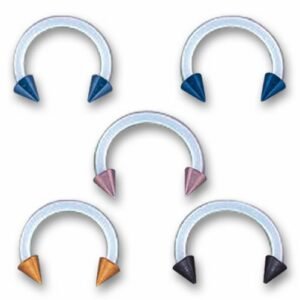 PTFE Horseshoe w/ Anodized G23 Titanium Cone