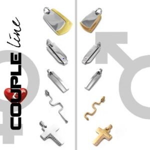 20pcs PCK - Stainless Steel Pendants Package