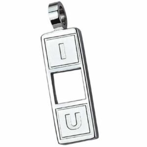 Stainless Steel Couple Pendant