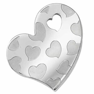 Stainless Steel Pendant - Heart Design