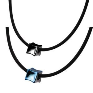 Stainless Steel Cubed Pendant