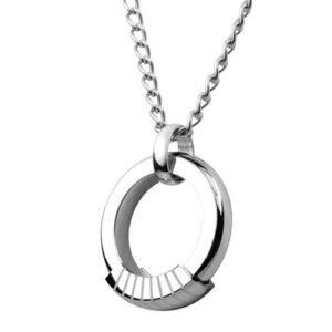 Stainless Steel Modern Circular Pendant