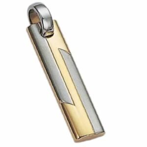Stainless Steel pendant with PVD rose gold