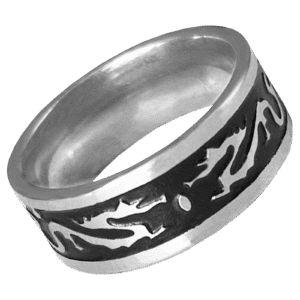 Stainless Steel Dragon Ring