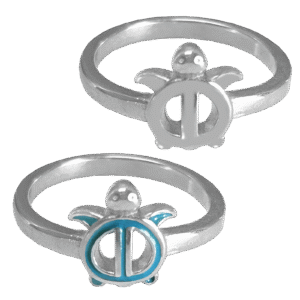 Stainless Steel Turtle Ring