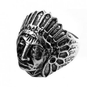 Stainless Steel Indian Ring