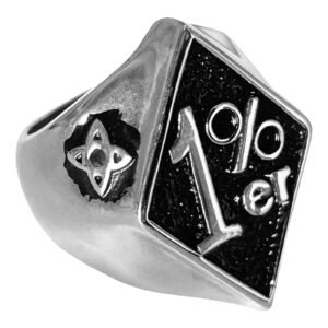 Stainless Steel One Percentage Ring