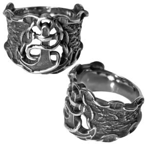 Stainless Steel Gun Metal Anchor Ring