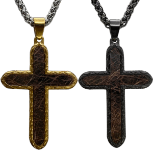 Stainless Steel Cross Pendant w/ Chain