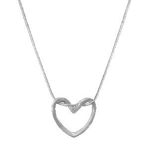 Stainless Steel Heart Necklace