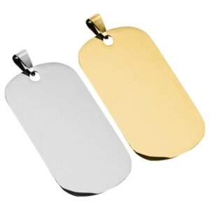 Stainless Steel Dog Tag Pendant