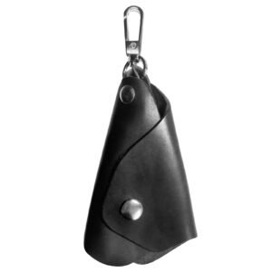 Leather Pouch Key Chain