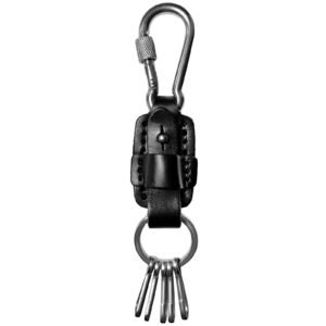 Belt Key Chain with Multiple Clasp Holders