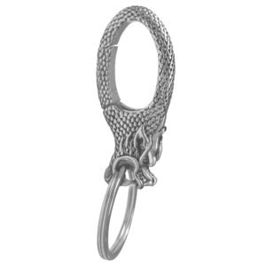 Stainless Steel Dragon Keychain