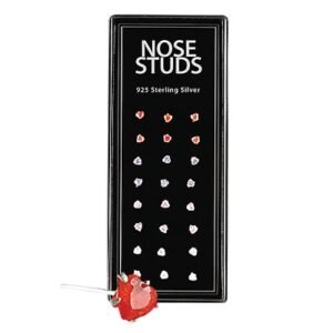 Nose Stud Multi-Stone (24 Pcs)