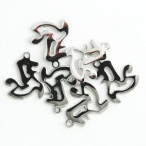 Silver Oriental Charm