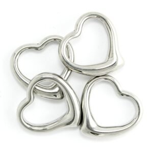 Heart Charm Pack of 10 Pieces