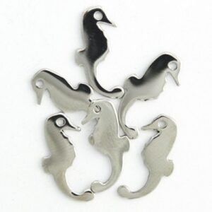 Stainless Steel Seahorse Charm
