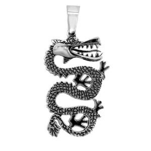 Stainless Steel Dragon Design pendant
