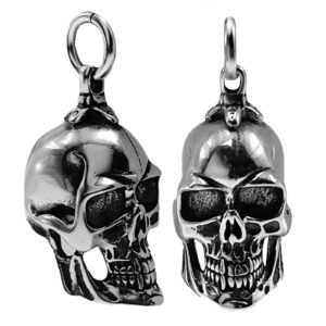 Stainless Steel Skull Head Pendant