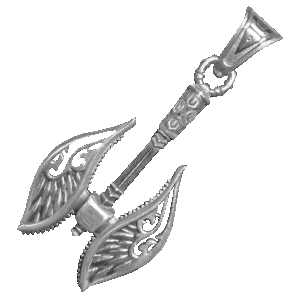 Stainless Steel Viking Battle Axe Pendant