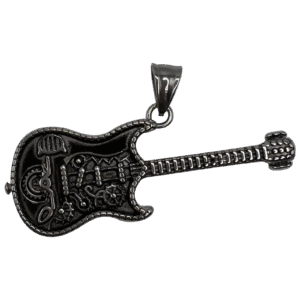 Stainless Steel Guitar Pendant