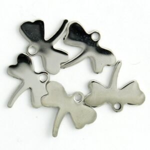 Stainless Steel Silver Dragonfly Charms