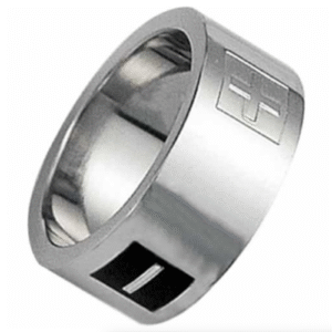 Stainless Steel Plus and Minus ring